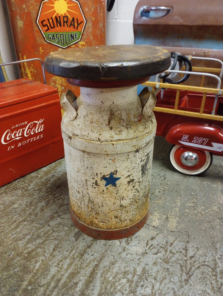 Milk Jug Stool