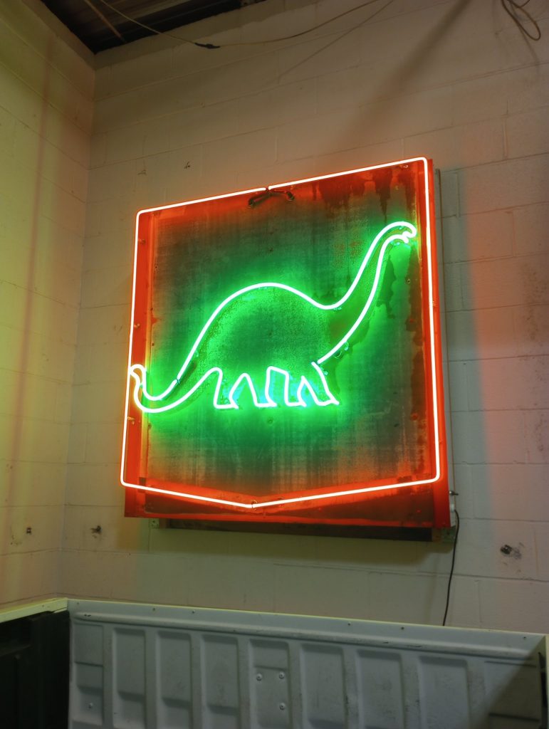 Sinclair Dino Neon