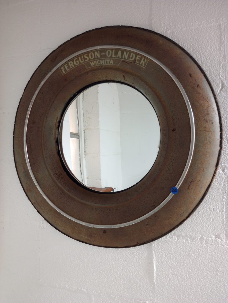 Ferguson-Olander Spare Tire Cover / Custom Mirror
