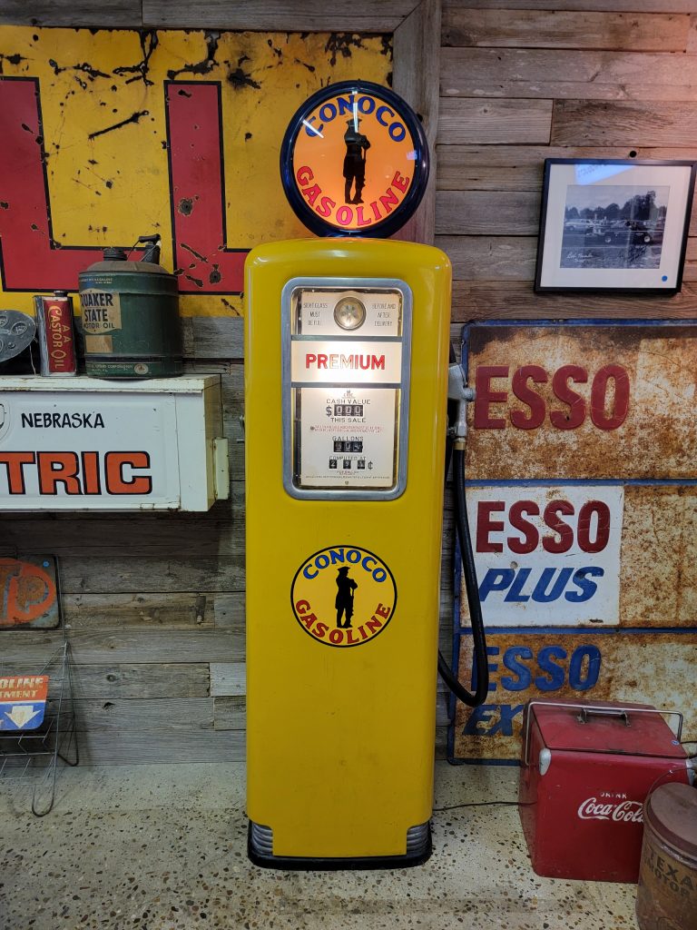 Erie 77 Conoco Gas Pumps
