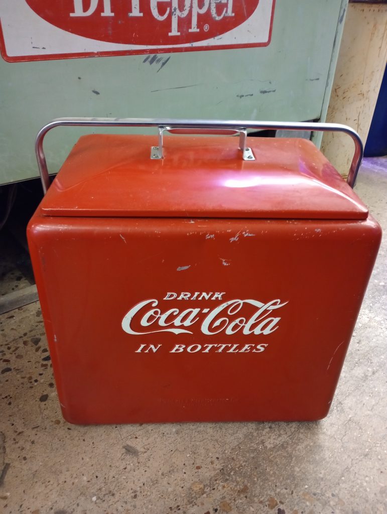 Red Coca-Cola Cooler