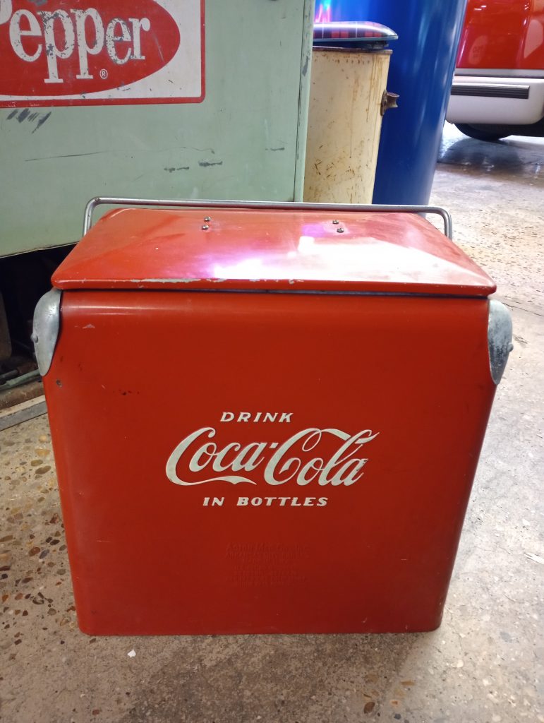 Red Coca-Cola Cooler