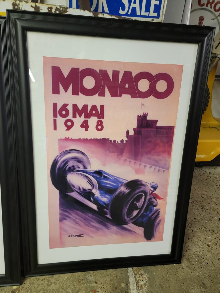Grand Prix Monaco Poster