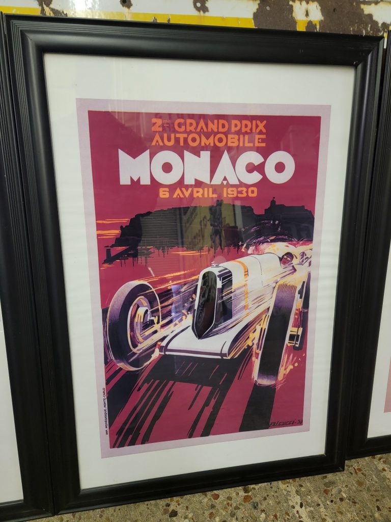 2nd Grand Prix Monaco Poster
