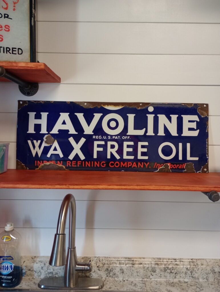 Havoline Sign