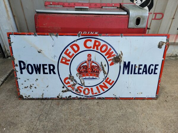 Royal Crown Gasoline Sign