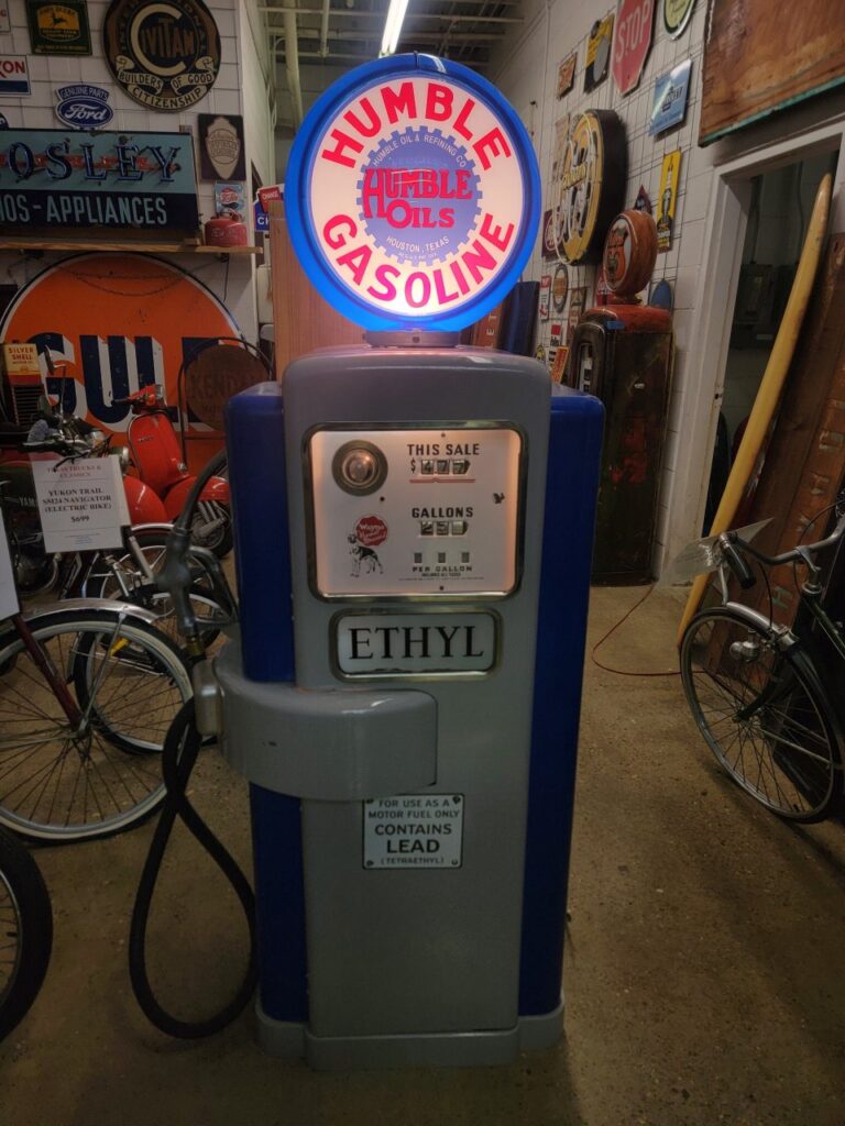 Humble Gasoline Gas Pump