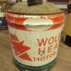 Wolfs Head Motor Oil Can