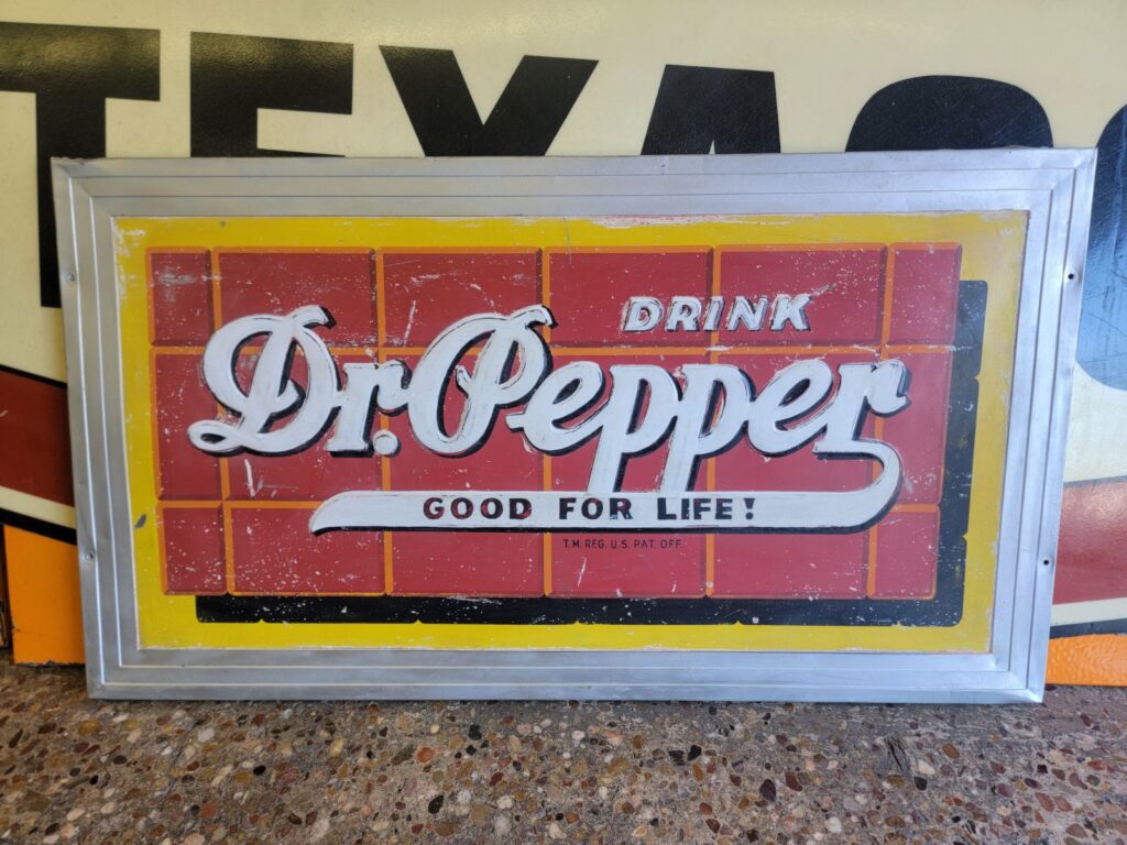 Dr. Pepper Sign