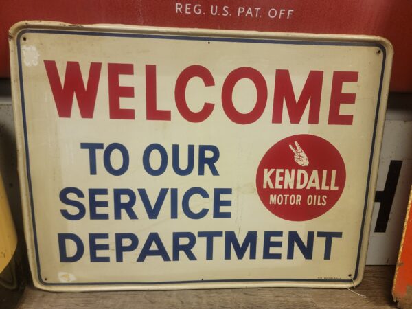 Kendall Service Sign