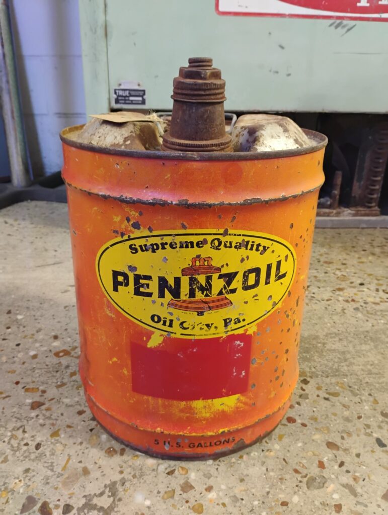 Pennzoil Oil Can