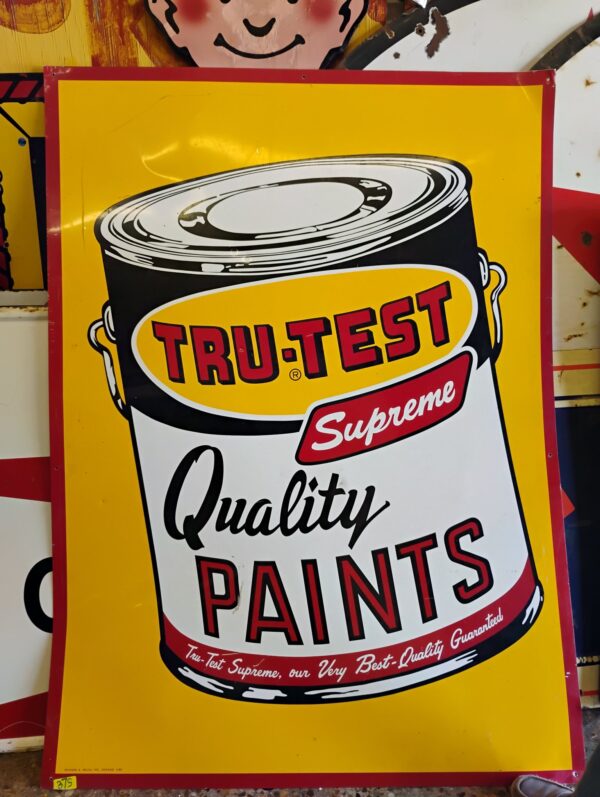 Tru-Test Paints Sign