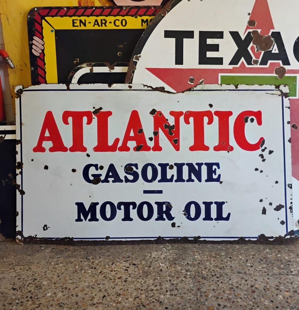 Atlantic Gasoline Sign