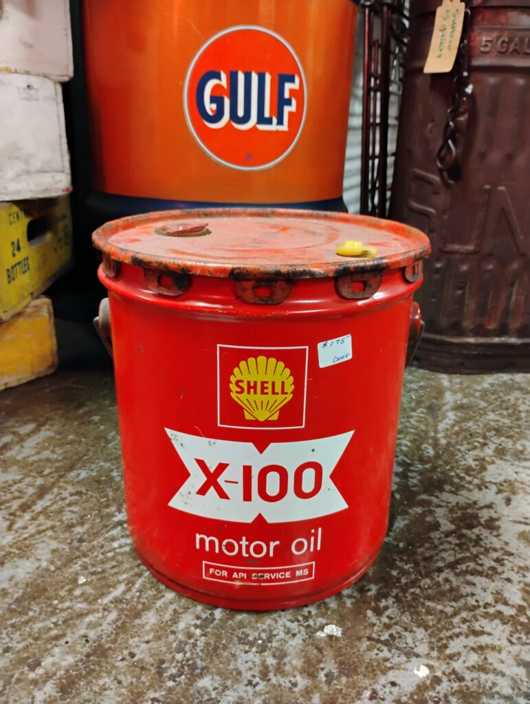 Shell X-100 Can