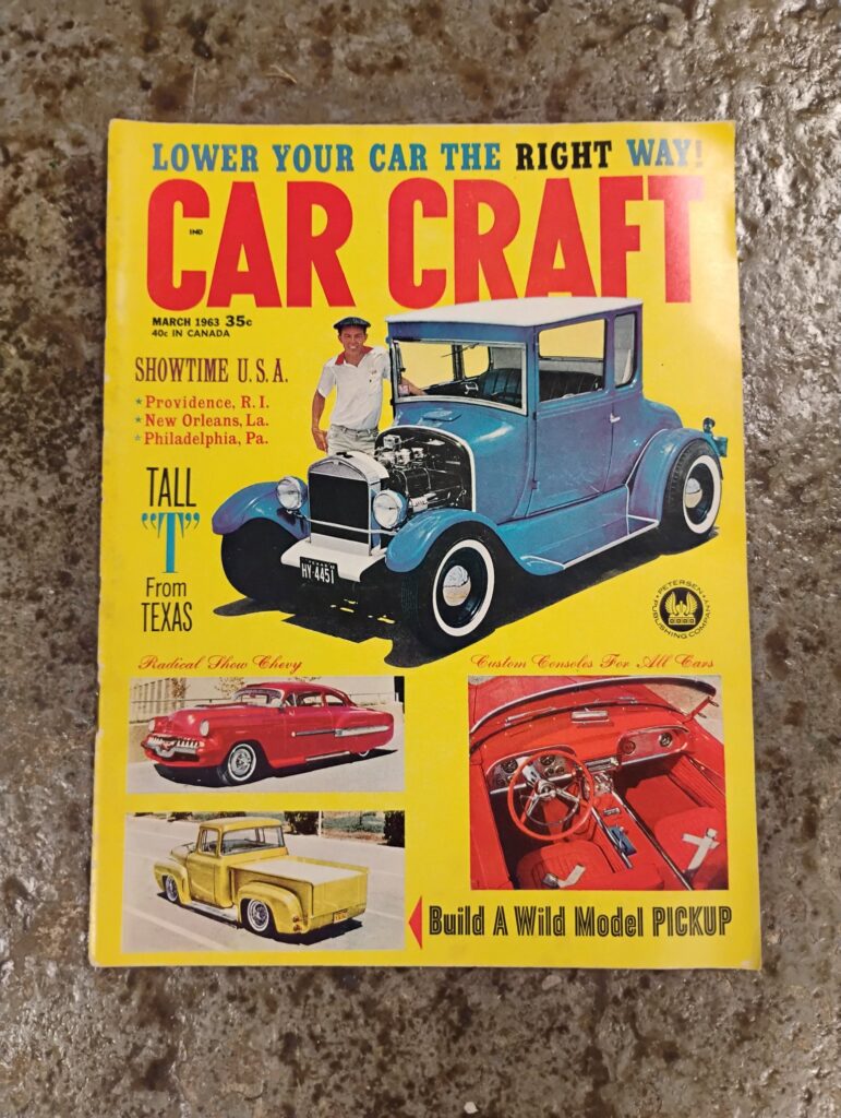 March 1963 Car Craft Magazine
