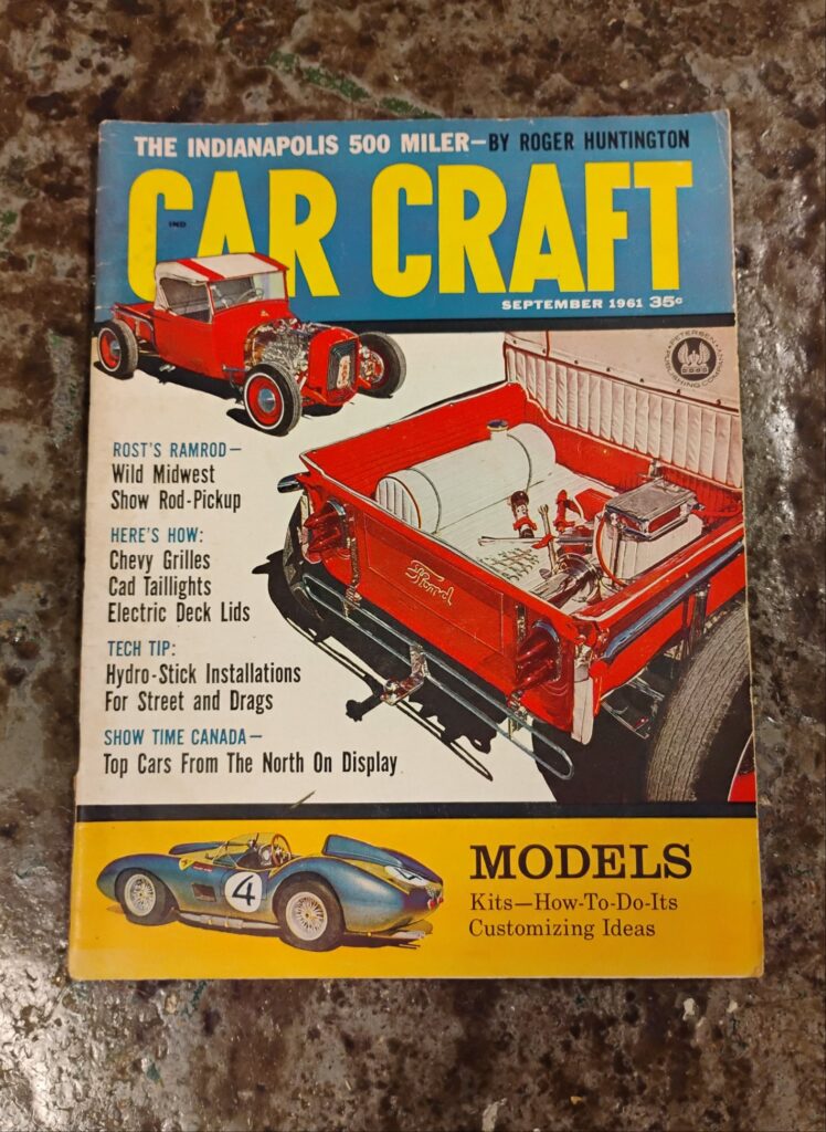 September 1961 Car Craft Magazine