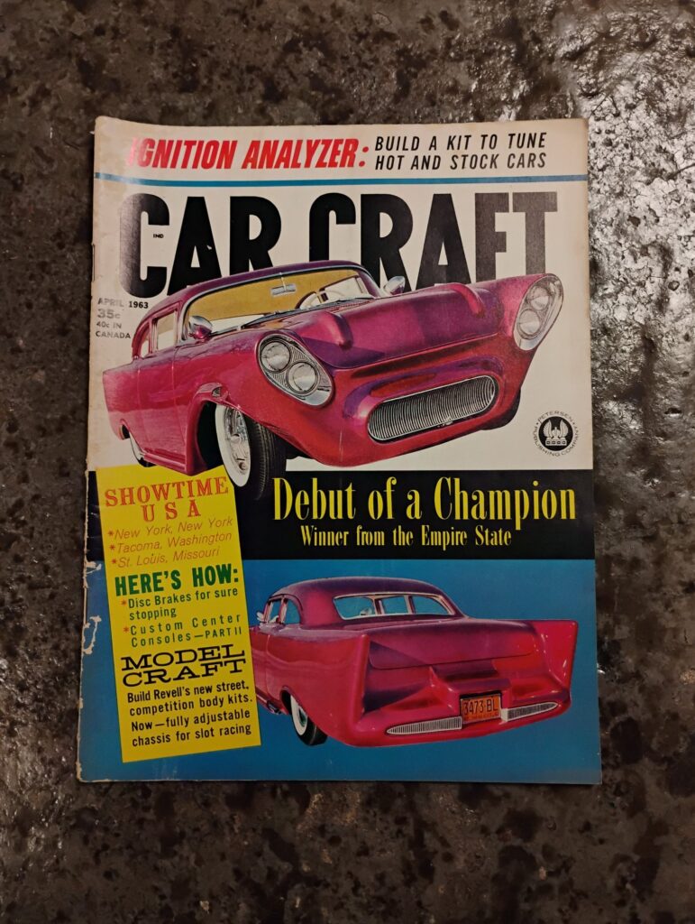 April 1963 Car Craft Magazine