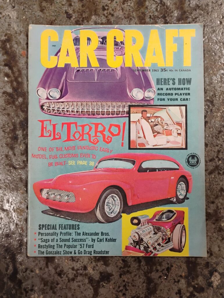 September 1963 Car Craft Magazine