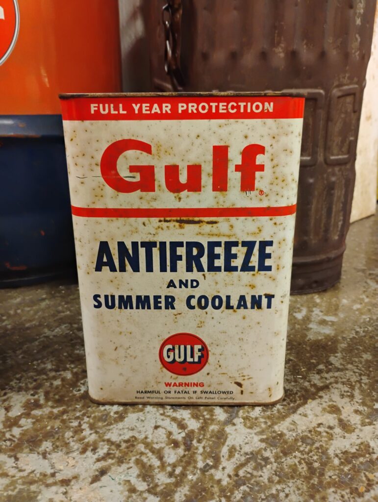Gulf Antifreeze and Summer Coolant Can