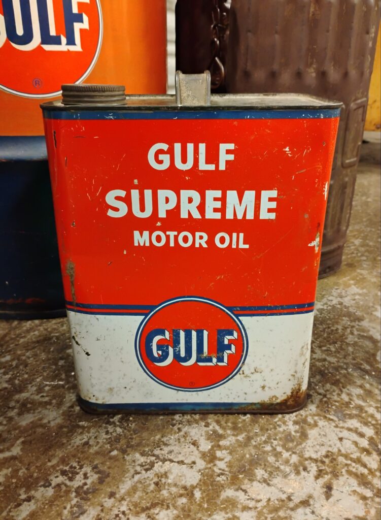 Gulf Supreme Oil Can