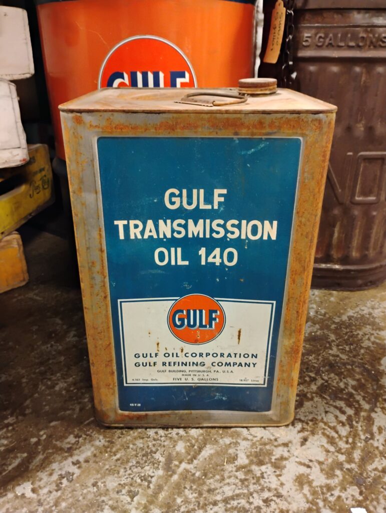 Gulf Transmission Oil 140 Can