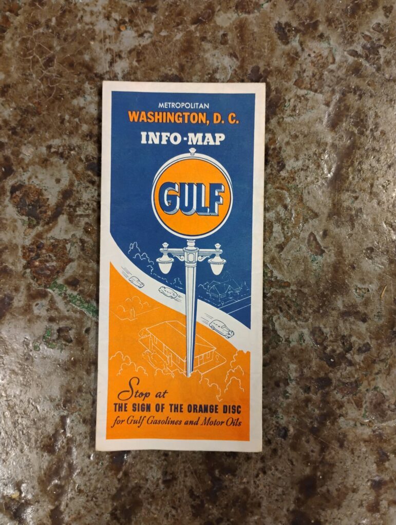 Gulf Washington D.C. Map