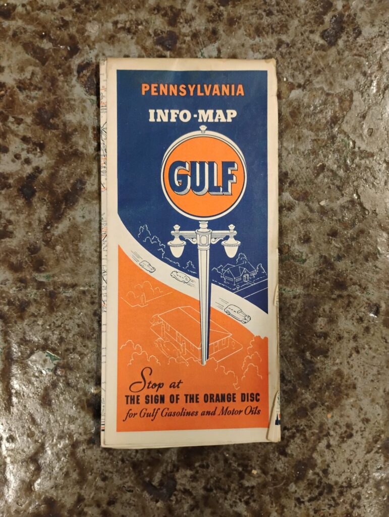 Gulf Pennsylvania Map