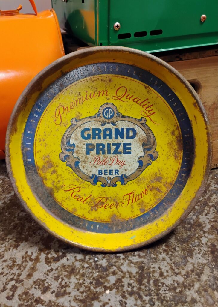 Grand Prize Beer Tray