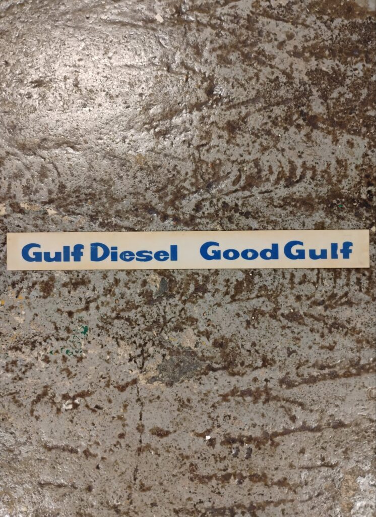 Gulf Gas Pump Insert