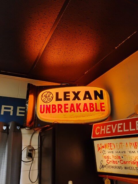 Lexan Unbreakable Light-Up Sign
