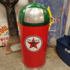 Texaco Bullet Trash Can