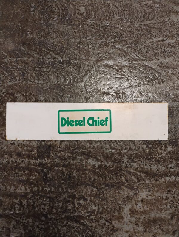 Exxon Diesel Gas Pump Plate - Image 2