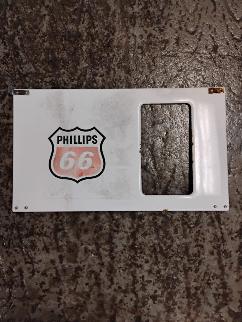 Phillips 66 Gas Pump Faceplate