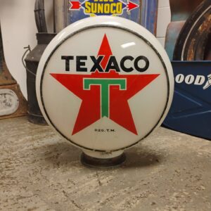 Original Texaco Glass Globe