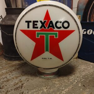 Original Texaco Glass Globe