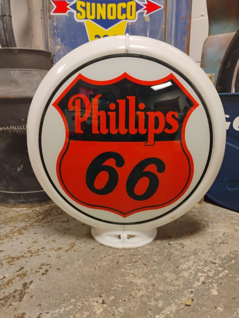 Vintage Phillips 66 Gas Pump Globe