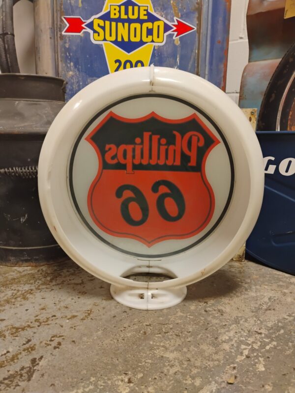 Vintage Phillips 66 Gas Pump Globe - Image 2