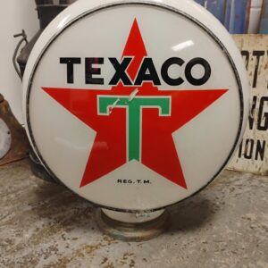 Original Texaco Glass Globe