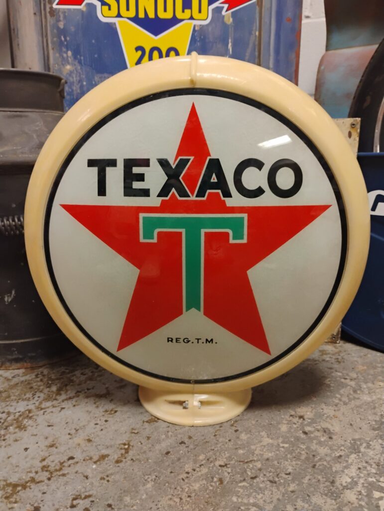 Texaco Gas Pump Globe