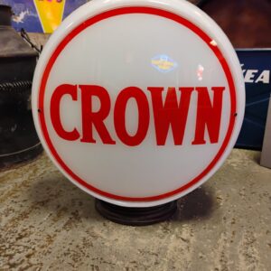 Crown Gas Pump Globe