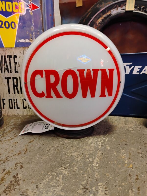 Crown Gas Pump Globe - Image 2