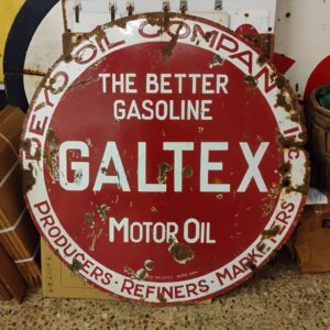 Galtex Motor Oil Sign
