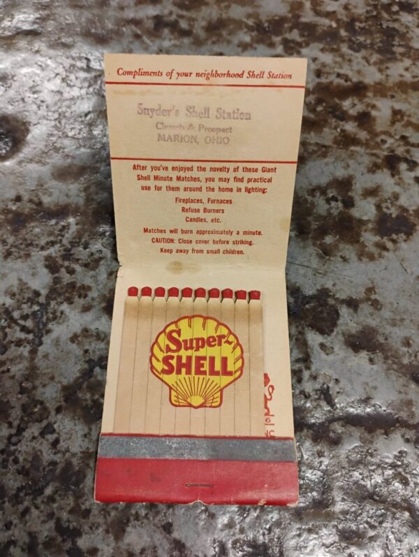 Shell Matchbook - Image 3