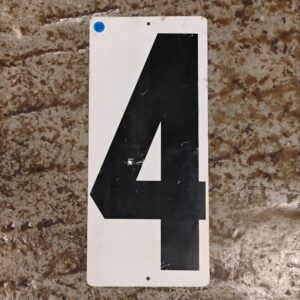Gas Price Number Sign