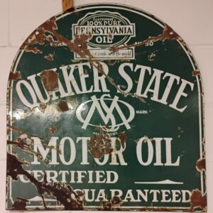 Quaker State Sign