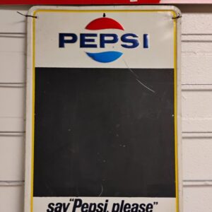 Pepsi Chalk Menu Sign