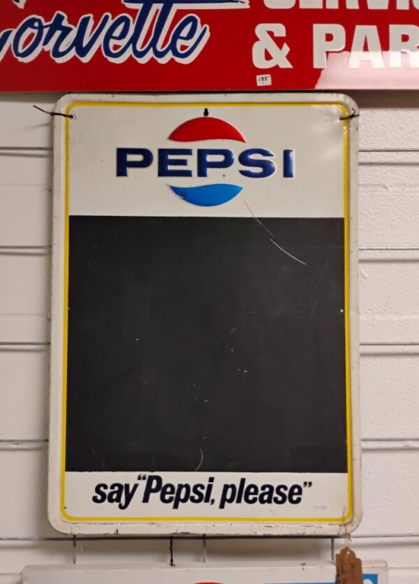 Pepsi Chalk Menu Sign