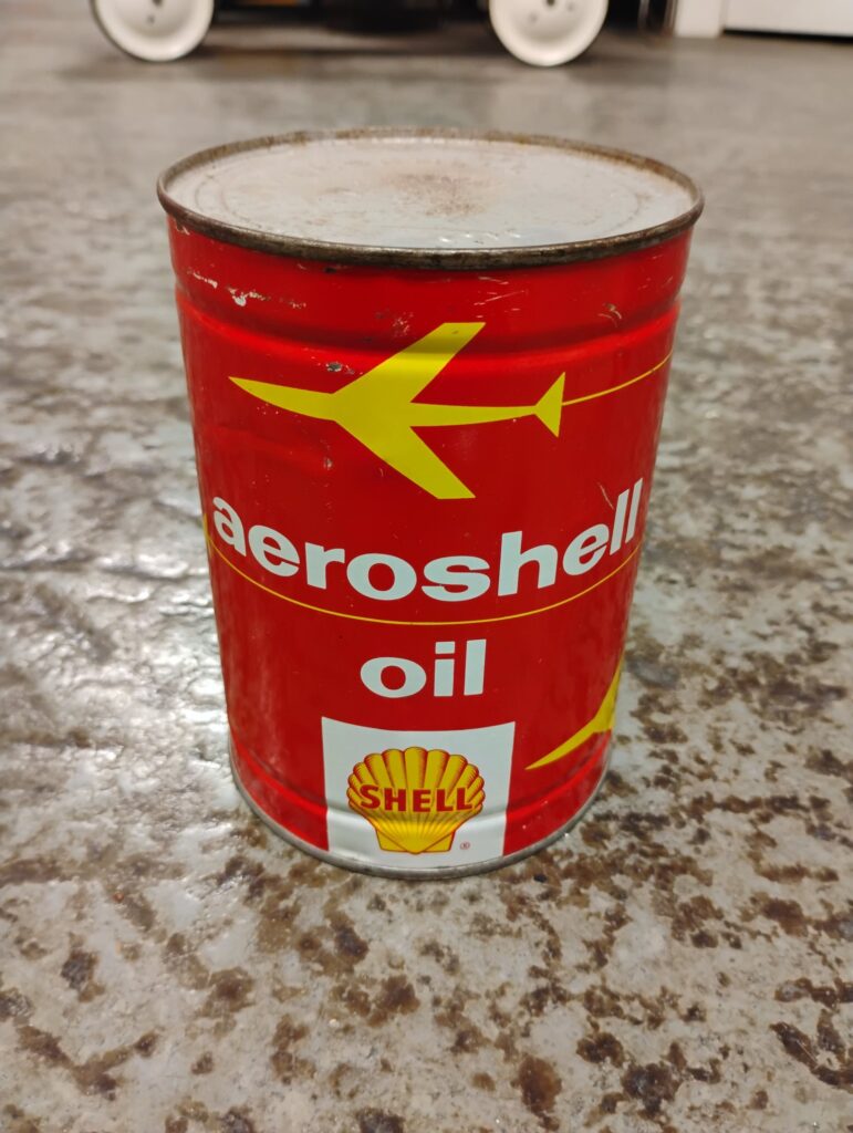 Aeroshell Oil Can