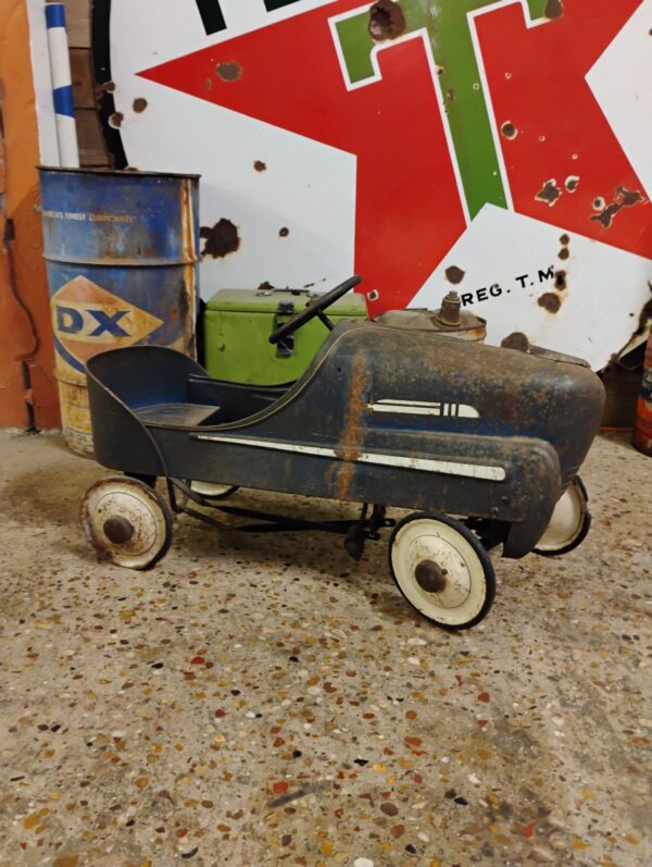 Blue Pedal Car