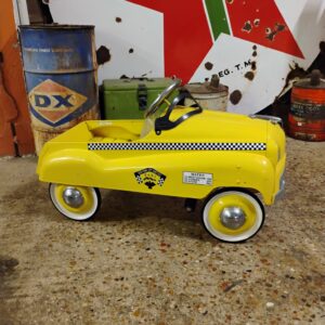 Yellow Taxi Pedal Car